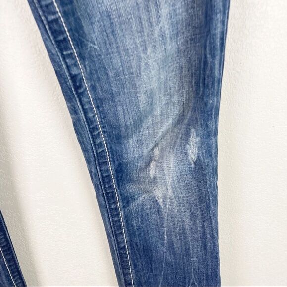 Miss Me Low Rise Bootcut Wing Denim Jeans 28 - Picture 6 of 10